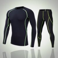 Men's Compression Under Base Layer Sets SkinTight sports Fitness  sets quick dry 