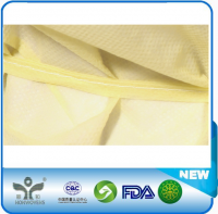  Yellow ,Blue ,white ,SMS Isolation Gown (Heat Seal) 