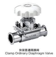 sanitary diaphragm valve