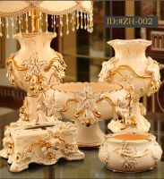 European Style Luxurious Ceramic Decoration Set
