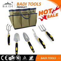 famous brand cooperate 7 piece aluminum alloy and soft grip garden tools sets include shovelï¼garden weederï¼forkï¼pruning shear