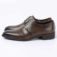 Man's genuine leather dress shoes, business shoes, casual shoes, nice quality shoes, bespoke