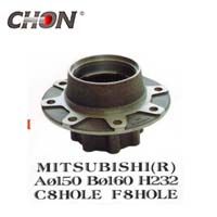 Nissan Truck wheel hub in axle