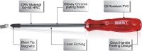 New Crystal PVC Screwdriver