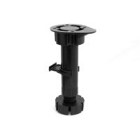 Plastic adjustable kitchen plinth feet with clip pack 4