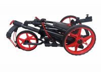 Founders 2016 Qwik Fold 3.5 3 Wheel Golf Push Pull Cart Trolley 