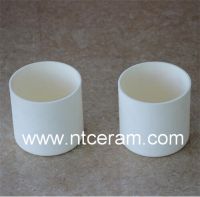 Cylinder type alumina ceramic crucible for thermal analysis