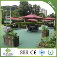 golden pp interlocking outdoor sports flooring for volleyball tennis court