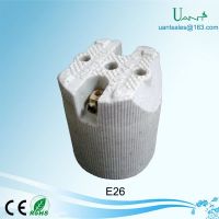 Factory Direct Lighting Fitting Porcelain/Ceramic E26 Bulb Holder