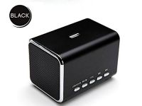 MD05B Sports Active Portable PC Mini Speaker Loudspeaker FM radio Computer Speakers TF Card/USB Flash MP4 Speaker Black