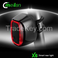 Meilan X6 USB Reachargeable LED Bike Rear Tail Light