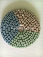 Diamond polishing pad for granite&marble, wet polishing