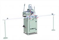 Single head copy-routing machine for aluminum-upvc profiles