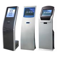 17" Queue Management System Touch Screen Ticket Dispenser 