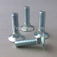 Flat head carriage bolt