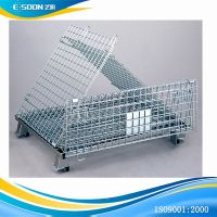 E-soon Stackable Metal Wire Containers