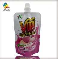 Standing beverage pouches 100g 200g 500g plastic pouches for liquids packing