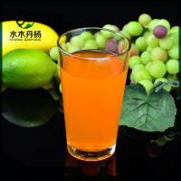 400ml round clear glass drinking bottle beverage bottle