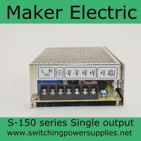 S-150-12 hot sell 150w 12v 12.5a single output switching power supply 12v output 150w