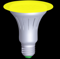 Led Bulb Plastic Body 