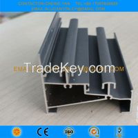 Aluminum sliding window profiles