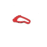 THE NEW baseboard foot shaped carabiner keychain