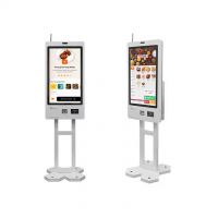 32 Inch Restaurant Ordering Machine Self-service Self Service Printing Checkout Self Ordering Kiosk