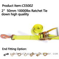 CS5002 2&acirc; 50mm 10000lbs Ratchet Tie down high quaility