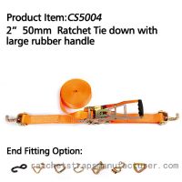 CS5004 2&acirc; 50mm Ratchet Tie down with large rubber handle