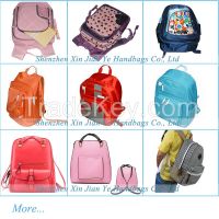 new models nylon polyester pu school bag for kids China manufacturer