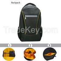 Deluxe Dual-compartment 600D oxford padded laptop backpack for men