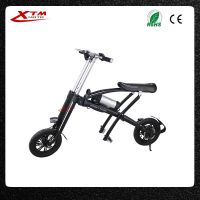 Smart adult child foldable electric bicycle