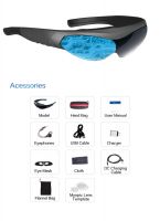 Android 4.4 Touch Screen Video Glasses, Glass Customized Version, WIFI , Bluetooth Connect, SUOYING K600