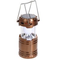 Portable USB Solar Rechargeable Lantern Outdoor Camping Light