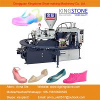 Rotary Plastic Jelly Shoes Injection Moulding Machine