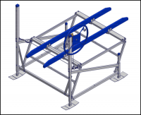 SHOREMASTER CANTILEVER BOAT LIFT 2096 - 2000 LBS