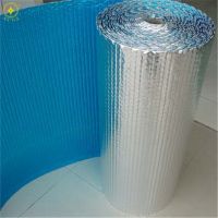 Waterproof aluminum foil laminated pe bubble insulation, bubble foil faced insulation