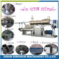 Factory price Double screw pet food machine dog food extruder machine