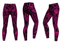 Women's Custom Sublimated Yoga Leggings Sport Yoga Leggings 