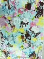 custom design digital printed silk fabric best on the market