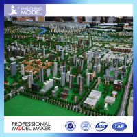 City planning architectural building model for goverment