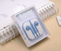 Blue Stereo Sports Earphone with Mic for music and call