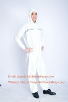 Waterproof Plastic Protective Disposable  Microporous Coverall