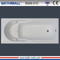 Drop in acrylic fiberglass bathtub for European