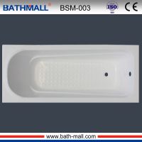 Cheap popular built in plastic bathtub for bathing