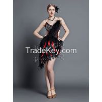 Custom-made ballroom latin dress latin dance wear dance costume