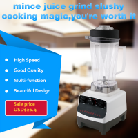 Blender 1500/1350W 2000ml Plastic Container Material and Traditional/Work Top Type electric blender Push Button Controls Type