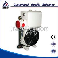 Aluminum plate fin oil cooler heat exchanger