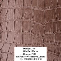 PVC leather for decorative Huanghong PVC Synthetic Artificial Leather