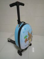 Innovative 18&amp;quot; ABS+PC Kids Luggage scooter, with 3 Wheels